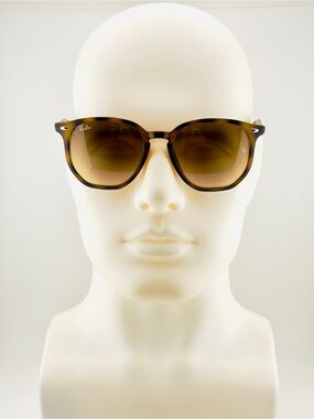 Ray-Ban Sunglasses RB4306 Matte Havana Frame With Gradient Brown Lenses UNISEX!